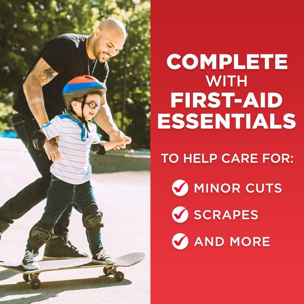 Botiquín de primeros auxilios portátil multiusos